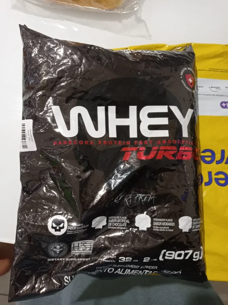 Whey Turbo Black Skull
